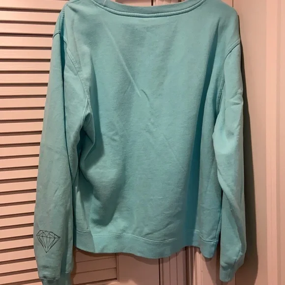 Teal Diamond Sweatshirt - Picture 5 of 7